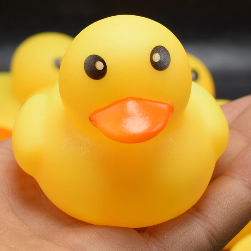 rubber duck floating
