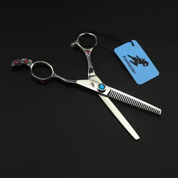 

6.0 inchs Straight Comfortsharp Shear & Teeth Scissors with nice handle