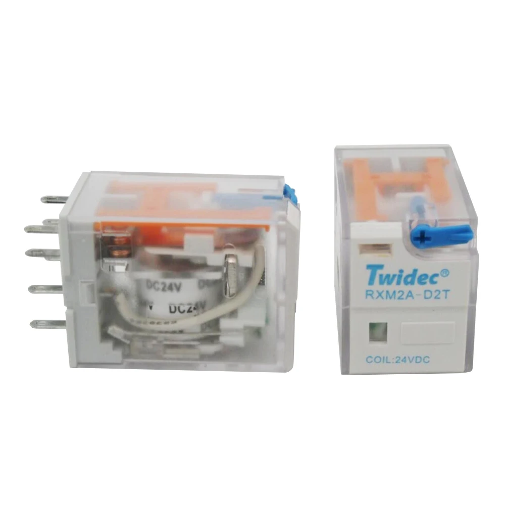 CZKE 10pcs MY2P HH52P MY2NJ 12V/24V AC/DC Coil General Purpose DPDT - View #4