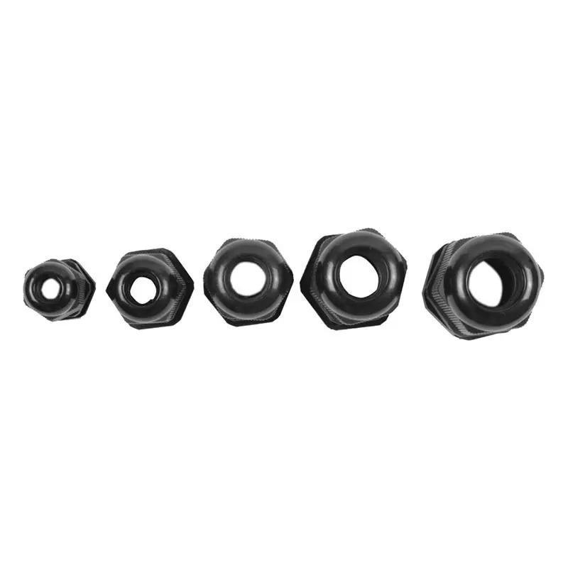 Plastic Waterproof Adjustable 3.5-13mm Cable Gland Joints PG7 PG9 PG11 PG13.5 PG16 24 Pcs,cable gland