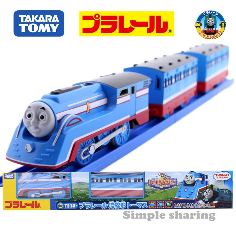 Takara Tomy tomica Plarail Ts-20 Semplificata модель поезда комплект миниатюрный steamline плесень литье под давлением детские игрушки