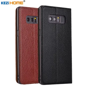 

for Samsung note 8 case Flip genuine leather soft silicon back cover for Samsung Galaxy note 8 coque