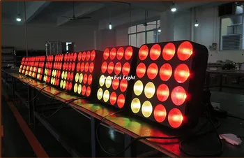 

DunFly DuanFei Light 8pcs/lot 4x4 16*30W RGB 3IN1 COB DMX Led Matrix 4X4 Blinder Stage Light decoration Good show
