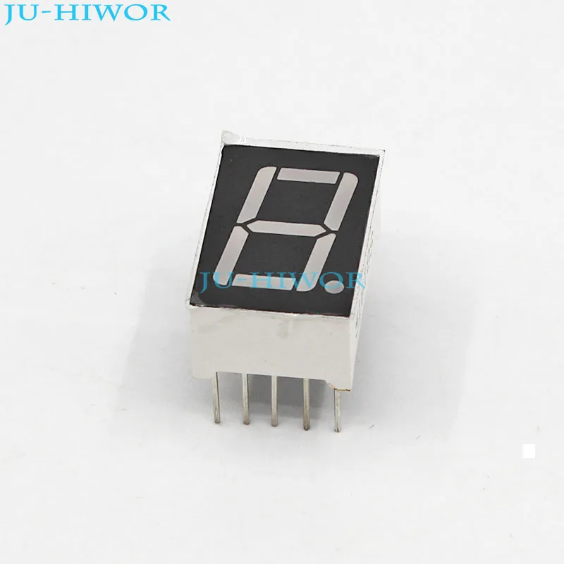 10pcs 0.39 inch 1 digit led display 7 seg segment Common anode 阳 blue 0.39" 
