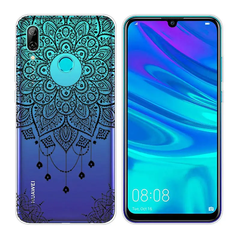 Силиконовые чехлы Arvin для huawei P Smart, мягкий прозрачный ТПУ чехол для телефона P Smart, 6,21 дюймов, чехол с рисунком, сумка