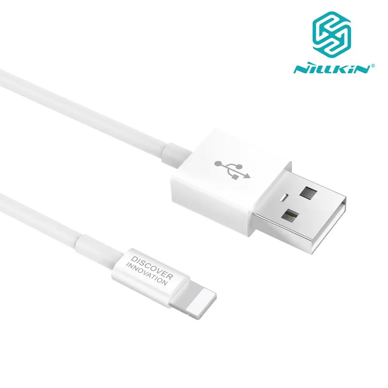 NILLKIN كابل يو اس بي ل فون XS ماكس/XR/X/6 7 8 زائد/5 ثانية SE ل باد الهاتف المحمول كابلات شحن كابل يو اس بي كابل بيانات NILLKIN كابل يو اس بي ل فون XS ماكس/XR/X/6 7 8 زائد/5 ثانية SE ل باد الهاتف المحمول كابلات شحن كابل يو اس بي كابل بيانات