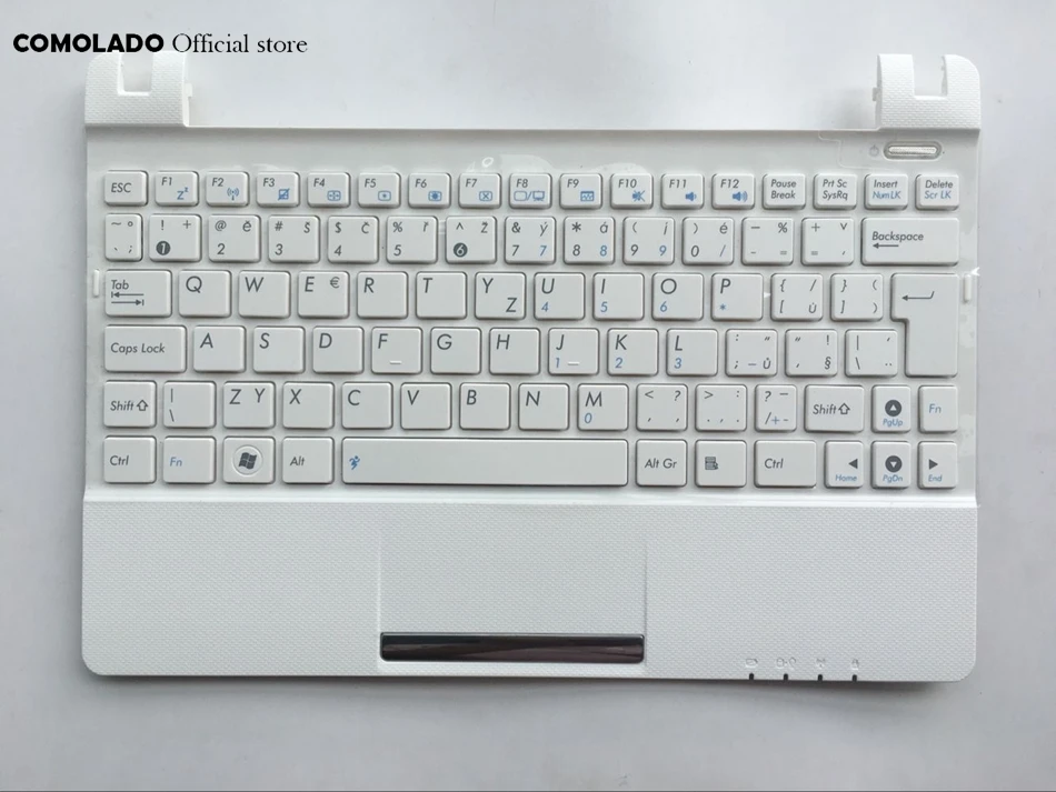 CZ Czech keyboard with C shell For ASUS Eee PC X101H X101CH X101 white keyboard CZ Layout