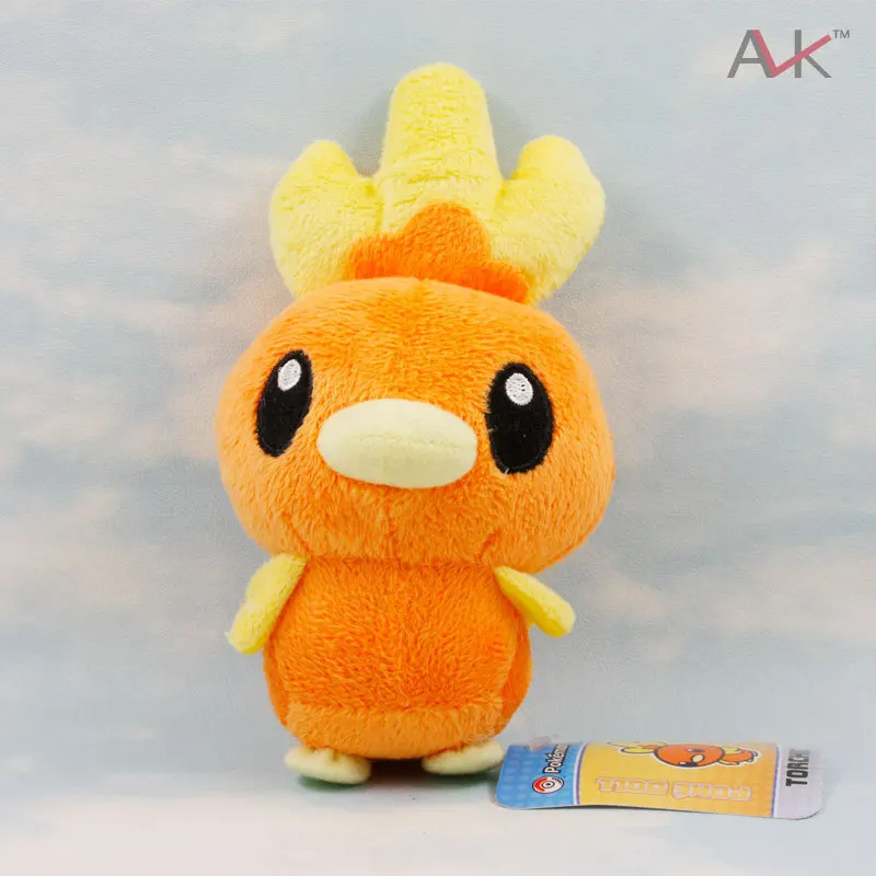 16cm Pokemon Torchic Plush Doll Toy Stuffed Dolls 6 Figure Doll Gifts for Children and Christmas