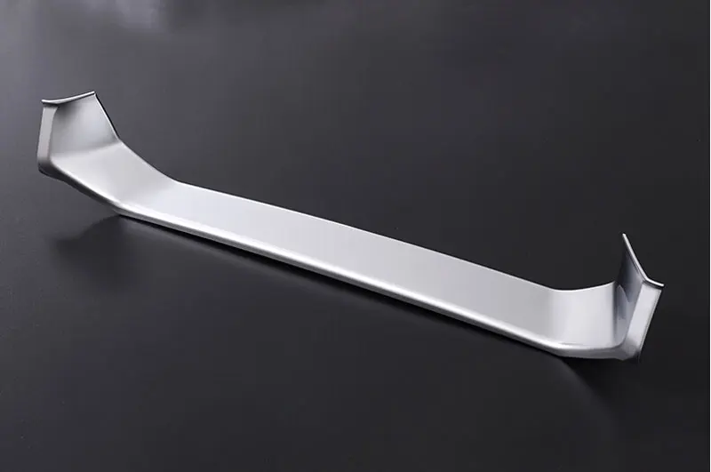 

New Arrival For Landrover Range Rover VELAR 2017 ABS Matte Silver Dashboard Decoration Up Frame Cover Trim Car Accessories