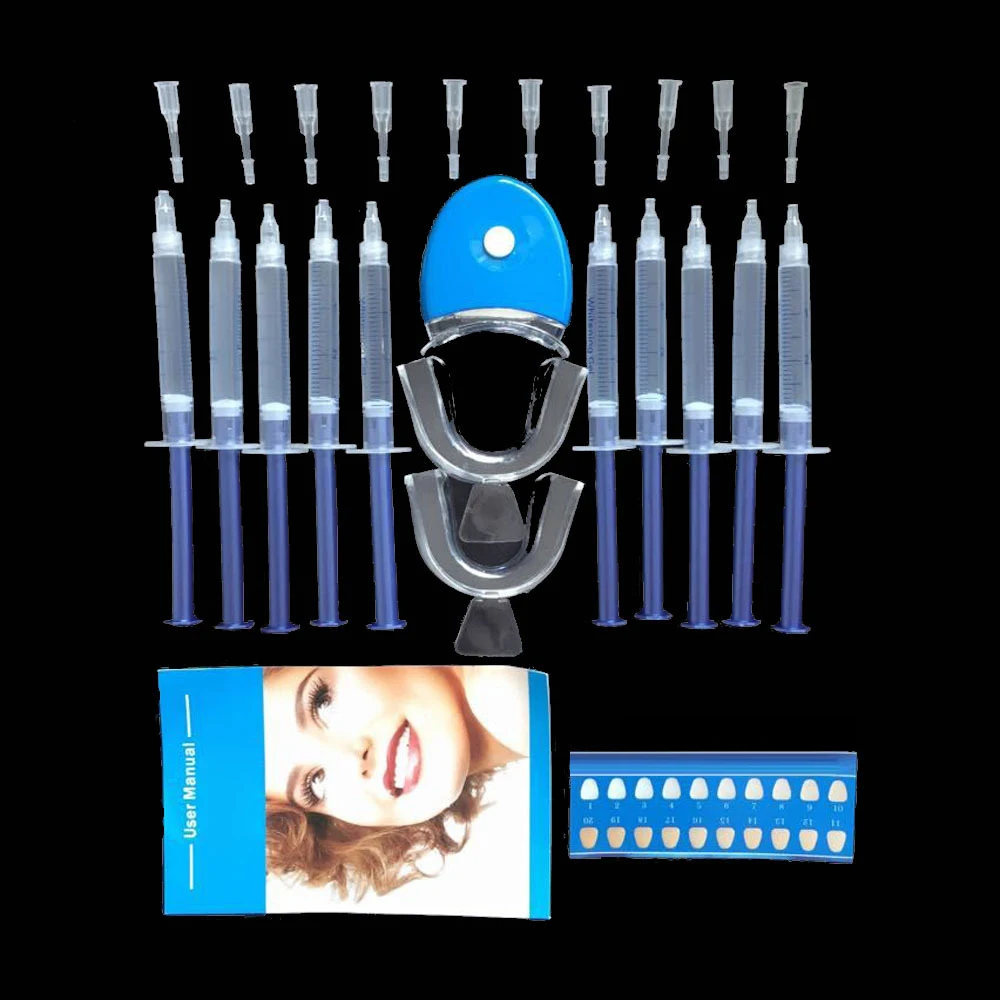 

Home Dental Equipment Teeth Whitening 44% Peroxide Bleaching System Oral Gel Set Tooth Whitener