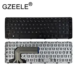 GZEELE новый для hp Pavilion 15-G 250 G3 255 G3 Великобритании Клавиатура ноутбука черный 708168-031 9Z. n9HSQ. 00U 719853-031