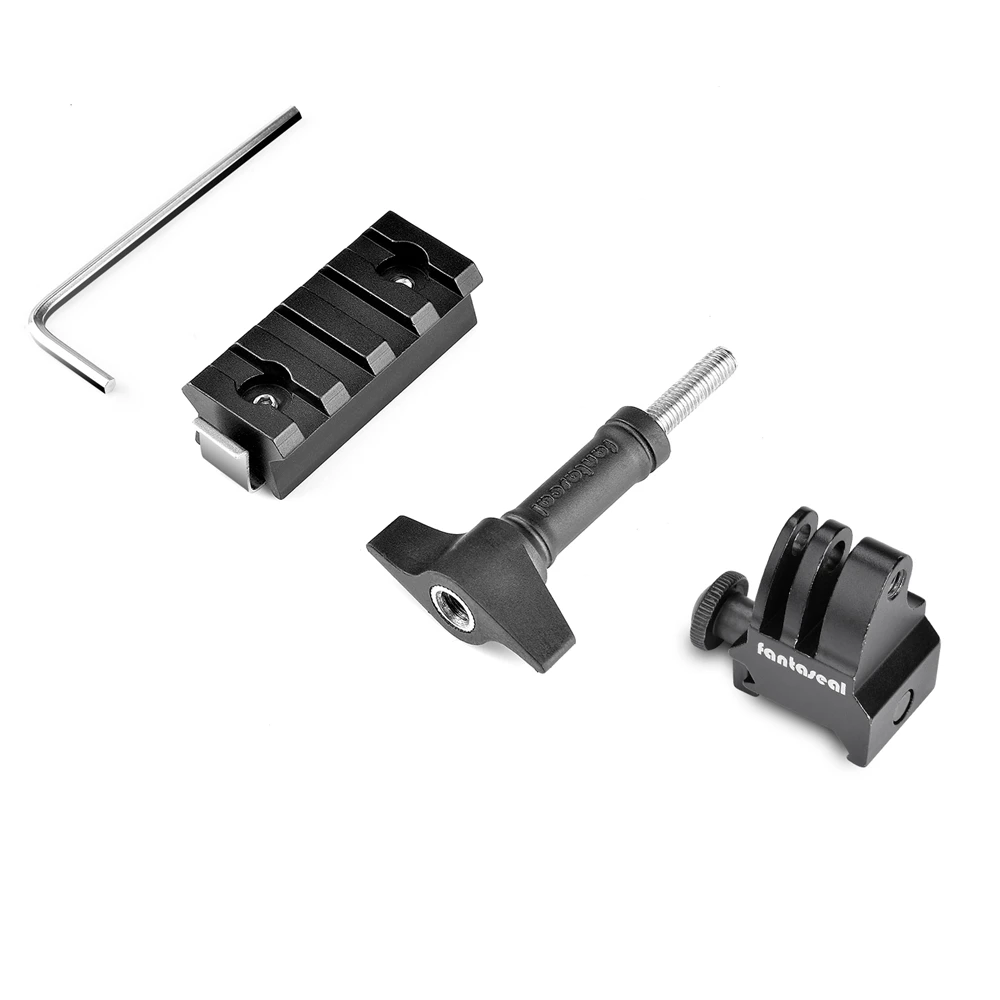 Алюминиевый Пейнтбольный шлем Picatinny Rail Mount Adapter Kit Тактический рейка крепление для