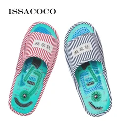 ISSACOCO Women Slippers Sandals Shoes Fashion Indoor Home Slippers Foot Massage Slippers With Magnet Brand Shoe Woman Flip Flop