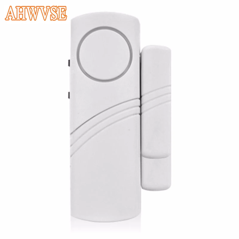 

Door Window Wireless Burglar Alarm with Magnetic Door Sensor Home Safety Wireless Longer System Security Device White
