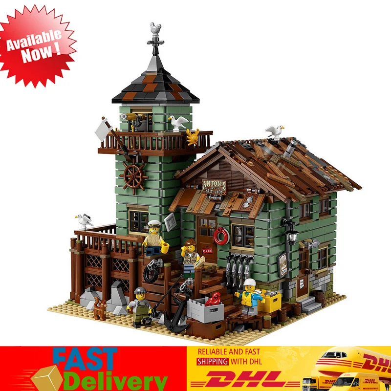 

Lepin 16050 2294Pcs The Old Finishing Store MOC Series Set Blocks Bricks Model Toys for Children Compatible Legoings 21310