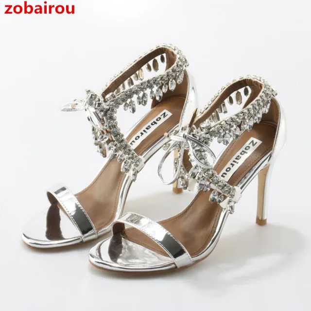 Aliexpress.com : Buy Zobairou Bling Bling Women Gladiator Sandals Brand ...