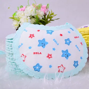 

2016 Brand Baby Bibs Kids Saliva Bibs 10pc/lot Baby Fitting Saliva Towels Cotton Bibs Mix Color Kid Print waterproof Infant Bibs