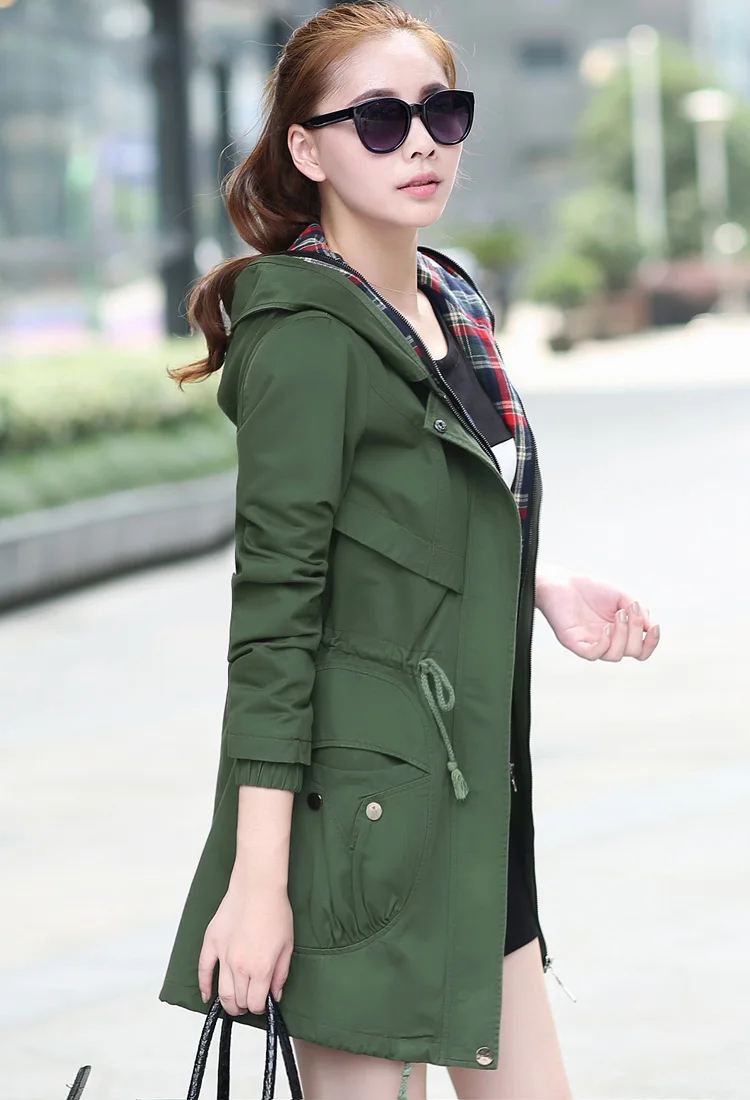 Осень-зима, ветровка, верхняя одежда, новинка, женское длинное пальто, корейский стиль, большой размер, высокое качество, женское повседневное пальто, хит, Y479