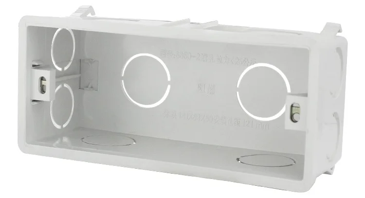 

Wall Switch Socket Bottom Box Type 118 Three Medium Box High Strength Junction Box