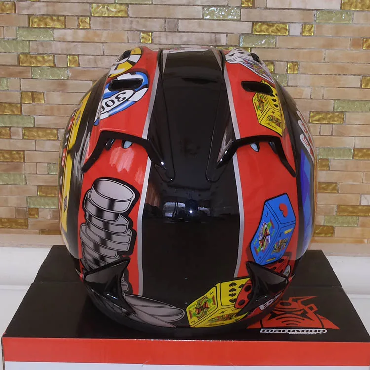 MARUSHIN мотоциклетный шлем Мужской с полным лицом Профессиональный гоночный motocicleta