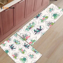 Ourhouse геометрические кактусы художественные растения коврики для входной путь грязи мусора Траппер сапог скребок для обуви Нескользящая подложка