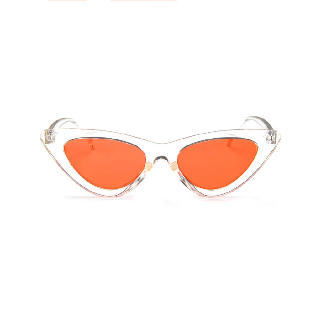 Sunglassese женские винтажные Ретро треугольные cateye очки feminino Солнцезащитные очки женские очки солнцезащитные очки для женщин