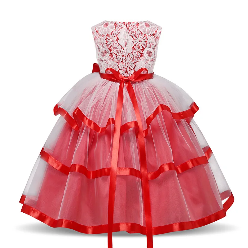 Свадебное вечернее платье с цветочным узором для девочек, торжественное платье для школьниц, элегантное платье, Детские платья для девочек, детское платье для выпускного вечера