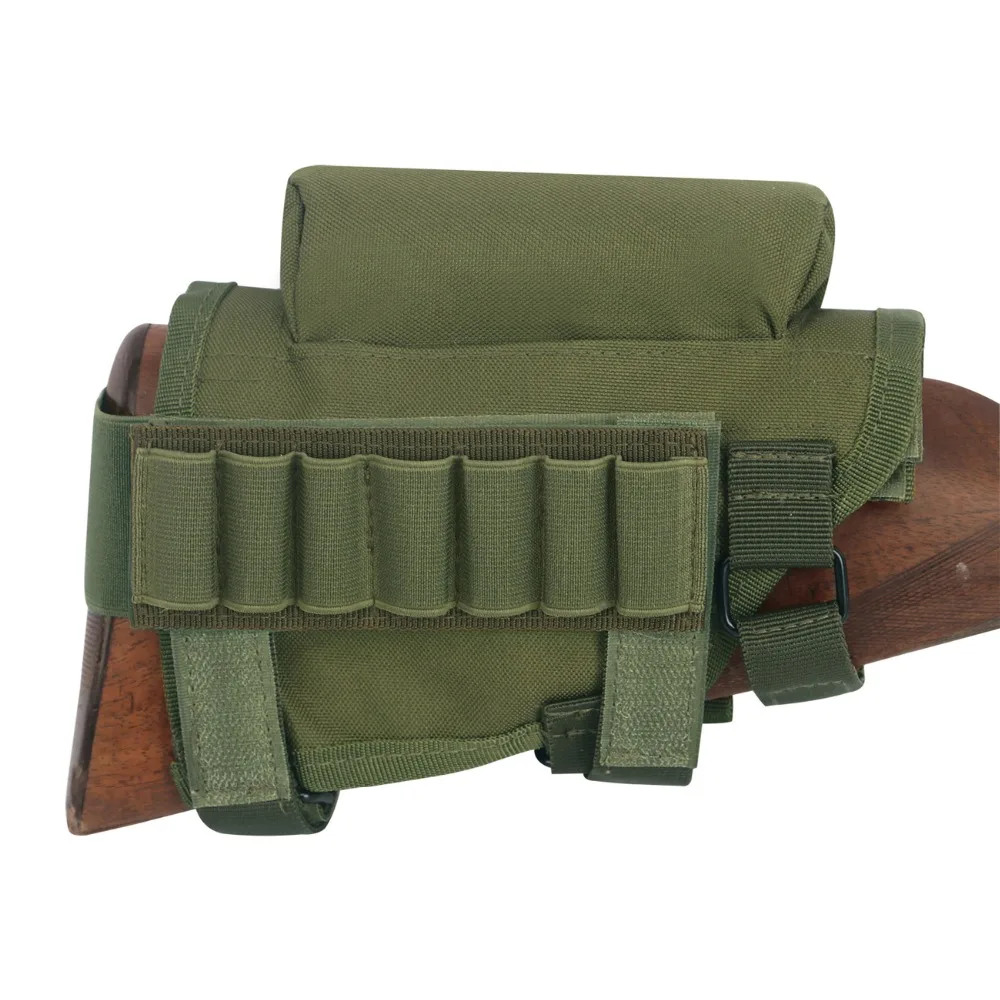 Tourbon тактическая универсальная разгрузка Riser Pad приклад винтовка картриджи патронташ для охоты аксессуары