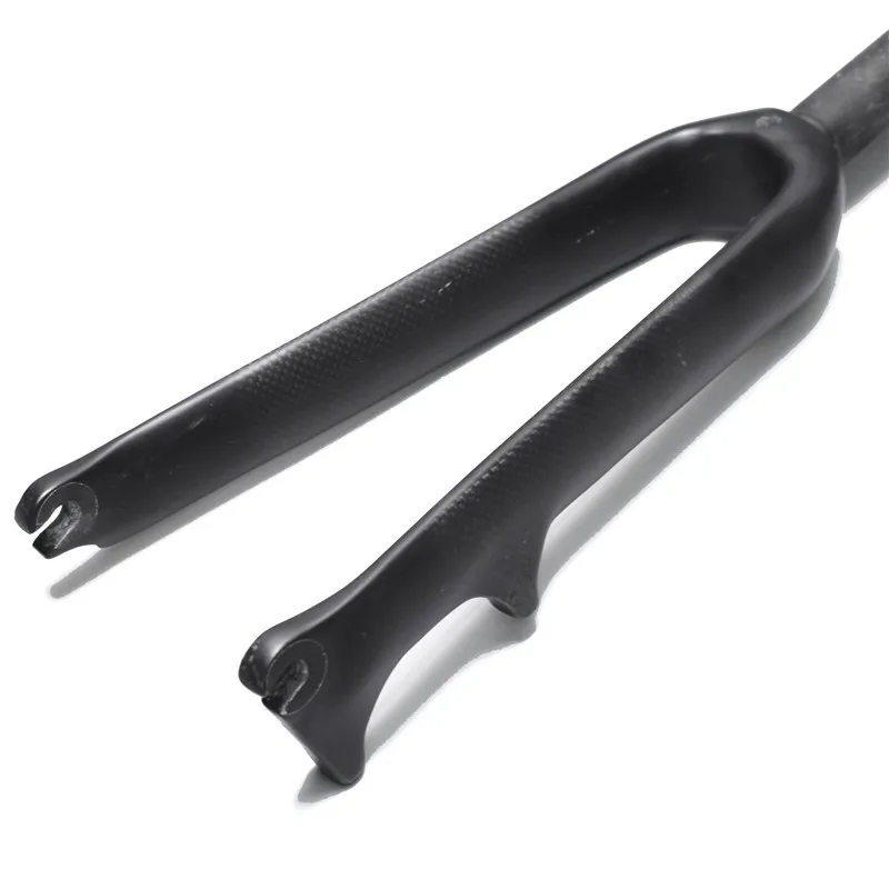 EC90 Carbon BMX Fork 20er 20inch Folding Bike 3K Carbon Fiber Bicycle Front Forks Disc Brake