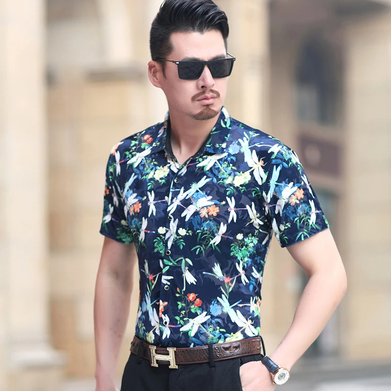 summer outfit men floral