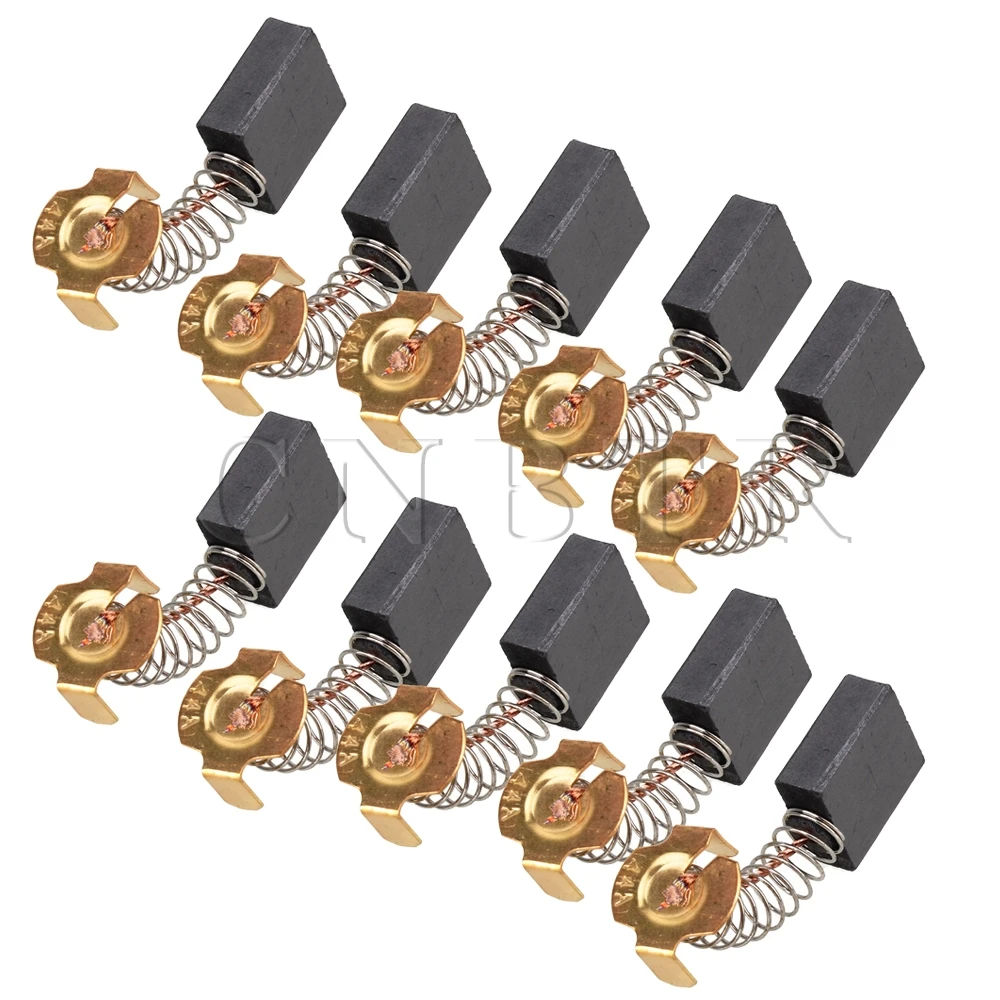 

CNBTR 17 x 17 x 7mm Angle Grinder Carbon Motor Brushes Repair Spare Replacement 10pcs