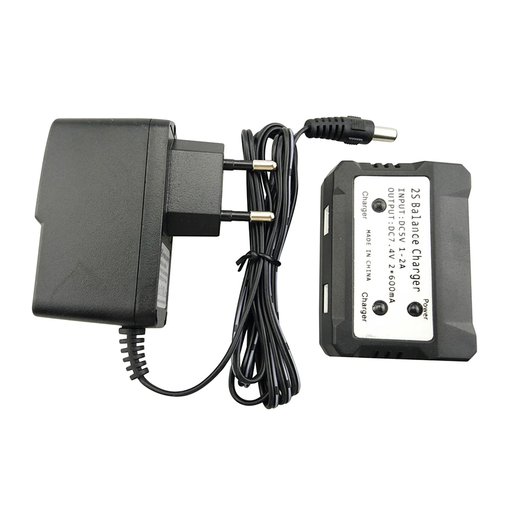 EU Plug - RC Plane Quadcopter Module 2 in 1 Lipo Battery Balance Charger Adapter for SYMA X8C X8G X8HW, Hubsan H501S H502S H502E