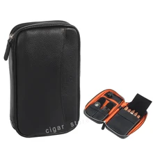 GALINER Leather Cigar Case Travel Cigar Humidor Bag Cigar Box for Cigar Cutter Lighter Cohiba Cigar валентин лакодин и cigar hall band 2019 02 08t20 30