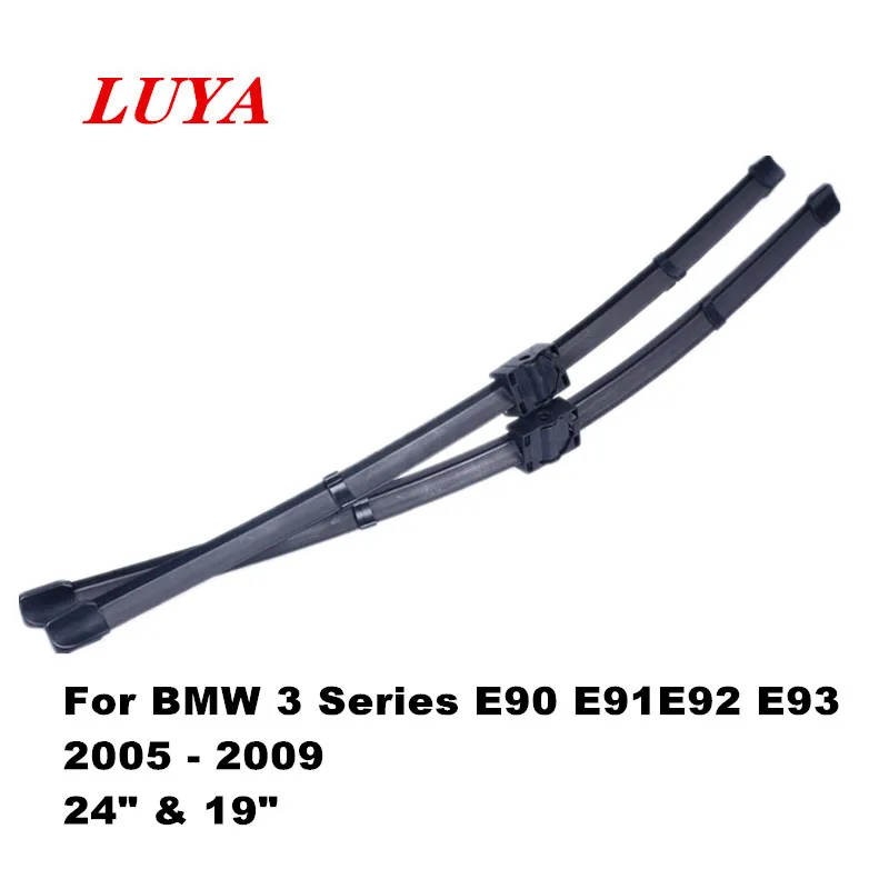 

LUYA wiper Blade in Car windshield wiper For BMW 3 Series E90 E91E92 E93 (2005-2009) size:24'' & 19"