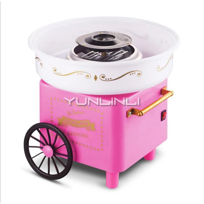 

Household Cotton Candy Machine Full-automatic Candy Floss Machine Home Mini Cotton Candy Maker OF-01