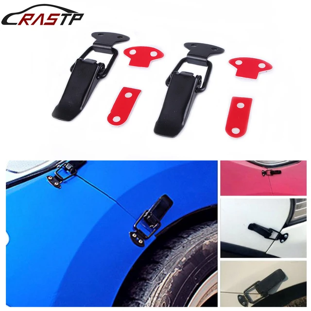 Rastp – Kit De Clips De Sécurité Durables Pour Pare-choc De Voiture, 2  Pièces, Fixation Rapide Pour Capot De Voiture, Rs-enl007 - Auto Attaches Et  Clip - AliExpress