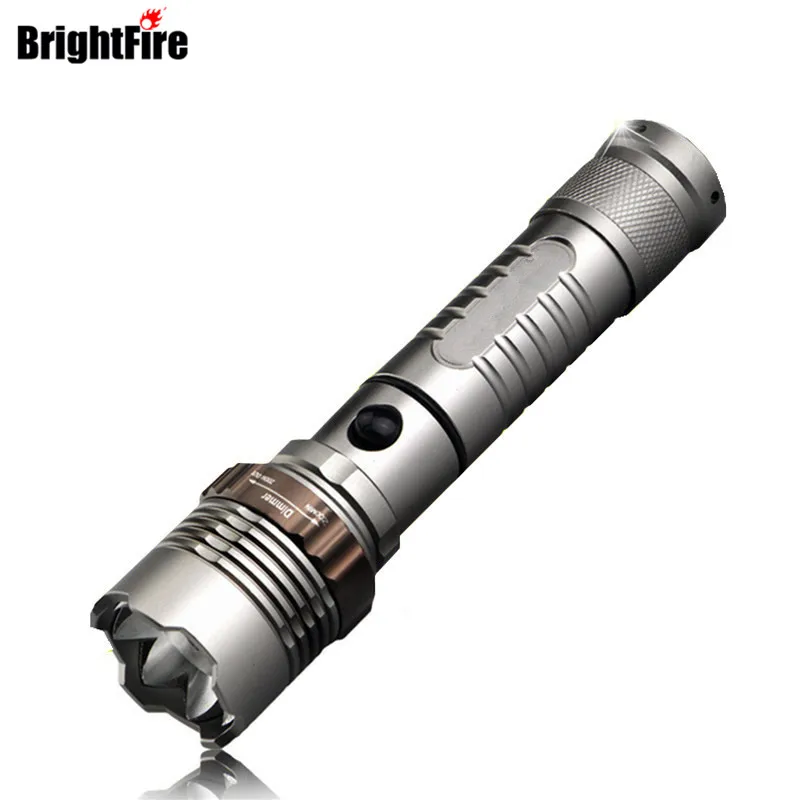 

XML-T6 Ultra Bright 5 Modes Zoomable 3800LM LED Flashlight Lotus Attack Head Waterproof Torch Lantern for Outdoor