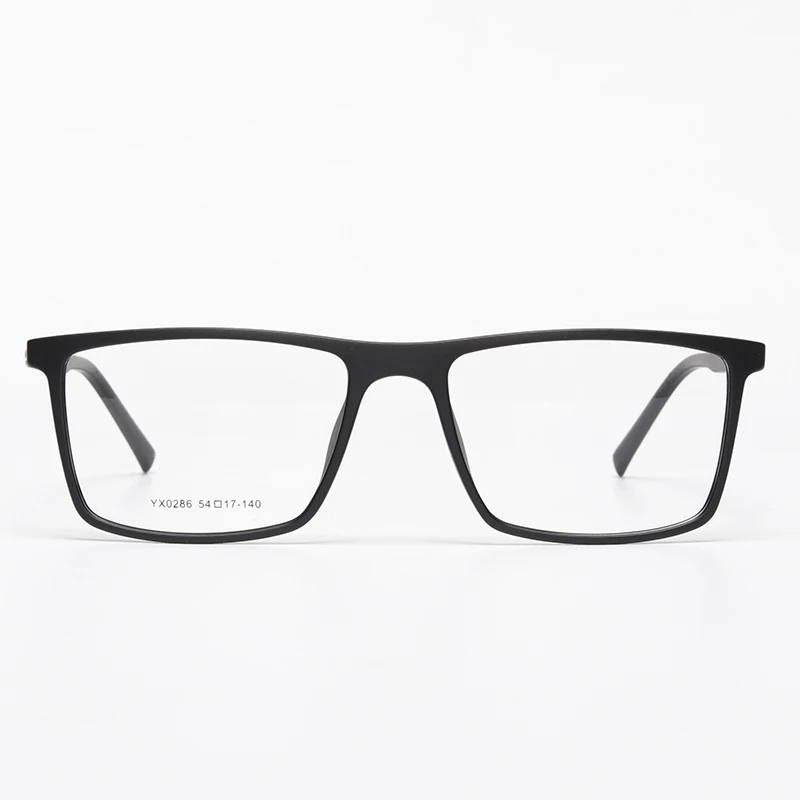TR90 мужские очки оправа прозрачный бренд оптический Ретро винтажная дизайнерская оправа для очков# YX0286