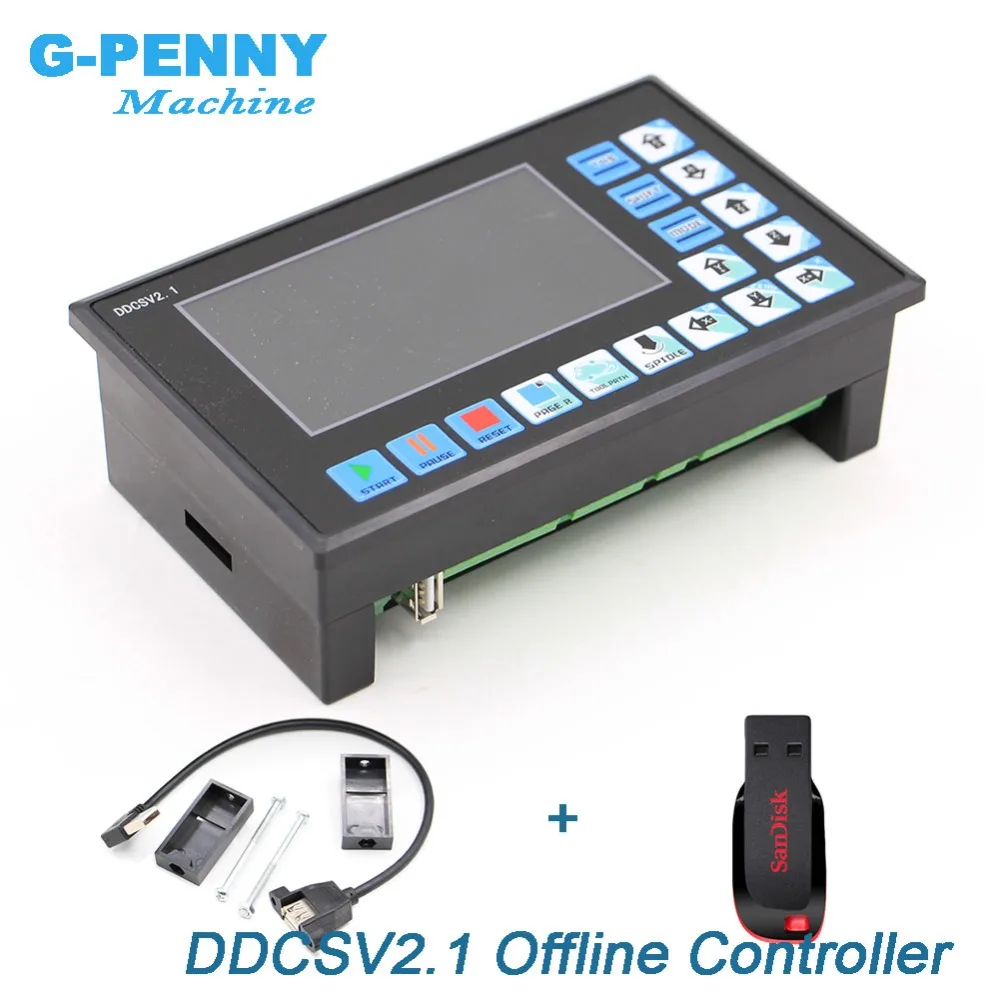 Новое поступление! DDCSV2.1 Автономный контроллер Поддержка 3 оси/4 оси USB ЧПУ интерфейс ЧПУ Маршрутизатор Гравировальный фрезерный станок Новое поступление! DDCSV2.1 Автономный контроллер Поддержка 3 оси/4 оси USB ЧПУ интерфейс ЧПУ Маршрутизатор Гравировальный фрезерный станок