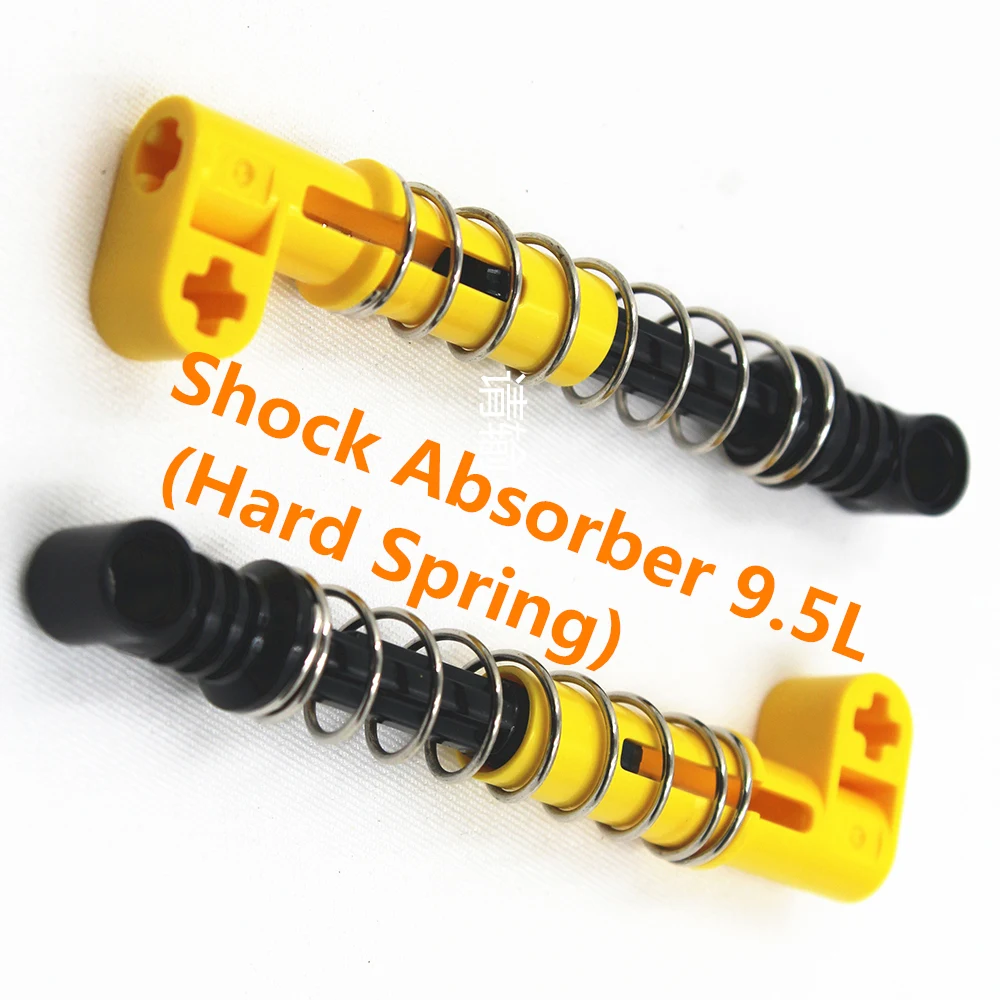 Building Blocks MOC Technic parts 10Pcs Shock Absorber 9.5L (Hard Spring) compatible with Lego for kids boys toy Building Blocks MOC Technic parts 10Pcs Shock Absorber 9.5L (Hard Spring) compatible with Lego for kids boys toy