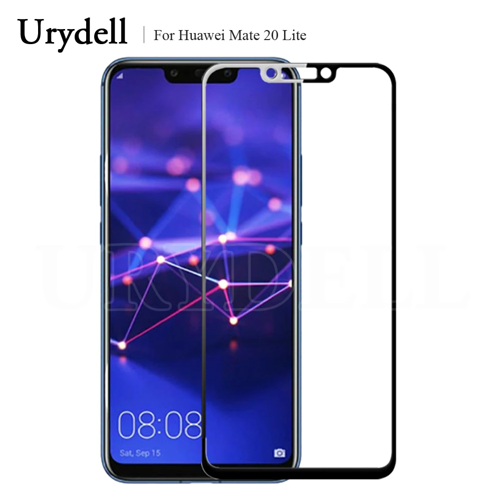 

Full Cover Tempered Glass for Huawei Mate 20 Lite Screen Protector 9H on Protective Glass for Maimang 7 Film Glass