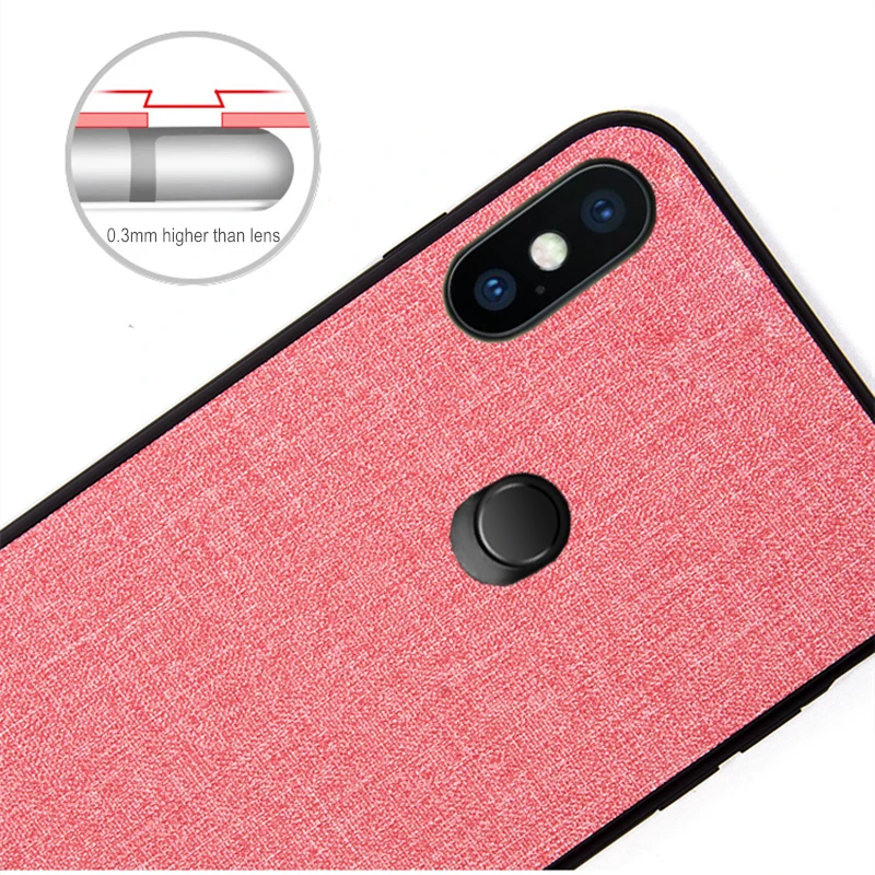 Новые винтажные тканевые Чехлы для Xiaomi MI 8 SE мягкий ударопрочный жесткий чехол из