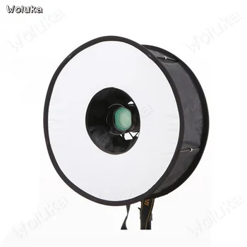 

45cm Folding ring softbox macro eye light flash hood ring flash light FLEXO box Quick Storage CD15 T02