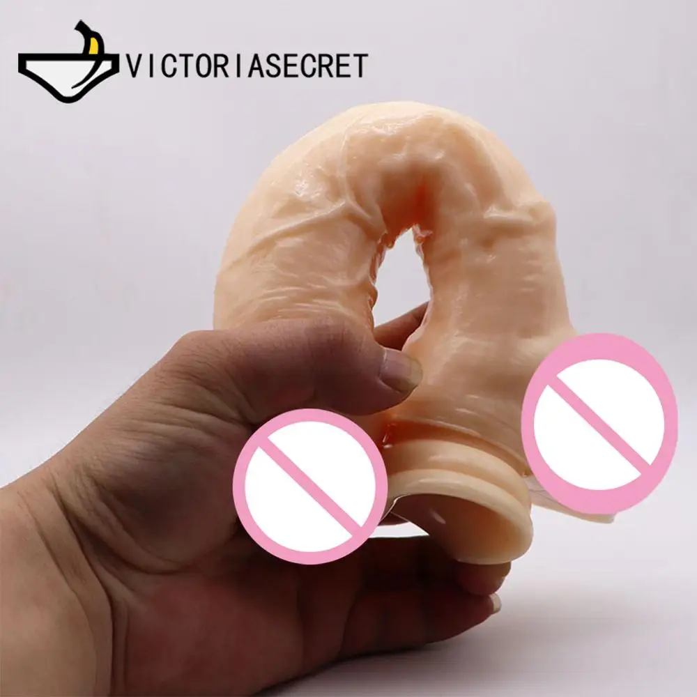 Dildo Realistic Huge Dildo Penis Cock Anal Plug Masturbation Dick Suction Cup Erotic goods Sexs Adults Toys Shop Dildo For Woman