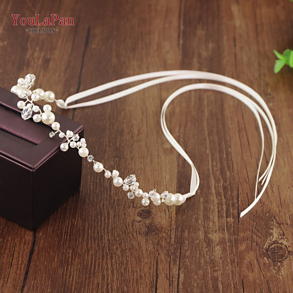 Bridal Garter Belt YouLaPan Wedding Garters Pearl and Crystal Leg Ring Sexy Garters for Women/Bride Thigh Ring Bridal Leg Garter Thign HT03-S