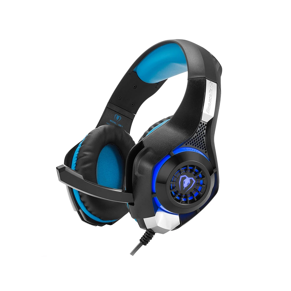 

Beexcellent GM-1 Gaming Headphone with Mic LED Light Stereo Game Headset 3.5MM Wired USB Headband Headphones For PC/PS4 Gamers