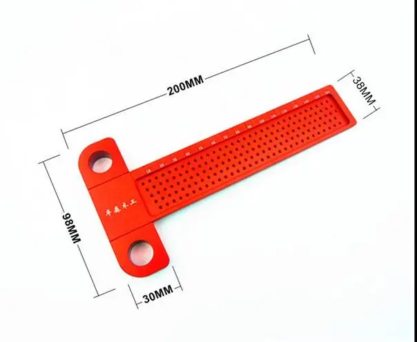 

Precision Woodworking T-Square measuring tools scribe Aluminum