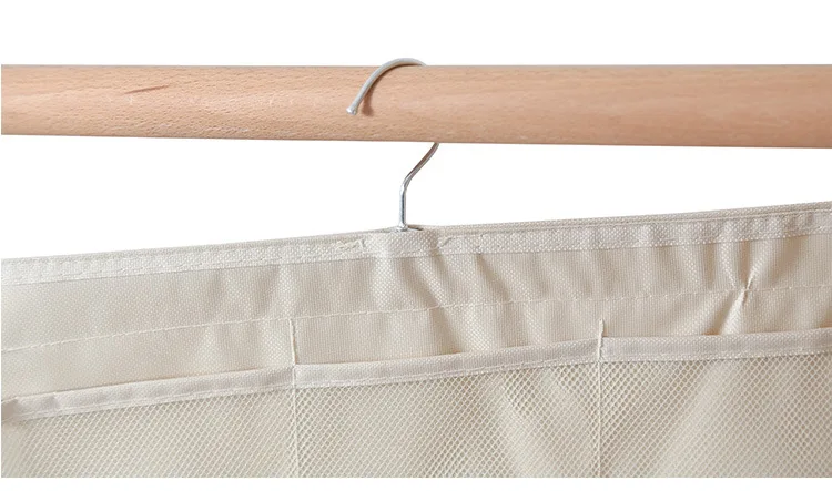 Simple Modern Oxford Hanging Storage Bag 1pcs Underwear Stockings Closet Organizer For Wardrobe Double Side Hanging Organizer