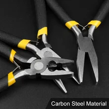 Jewellery Making Mini Pliers Round Long Bent Nose Side End Cutter Beading Hand Tools Kit Tooth Nose Side Diagonal Cutting Pliers mini long nose stainless pliers