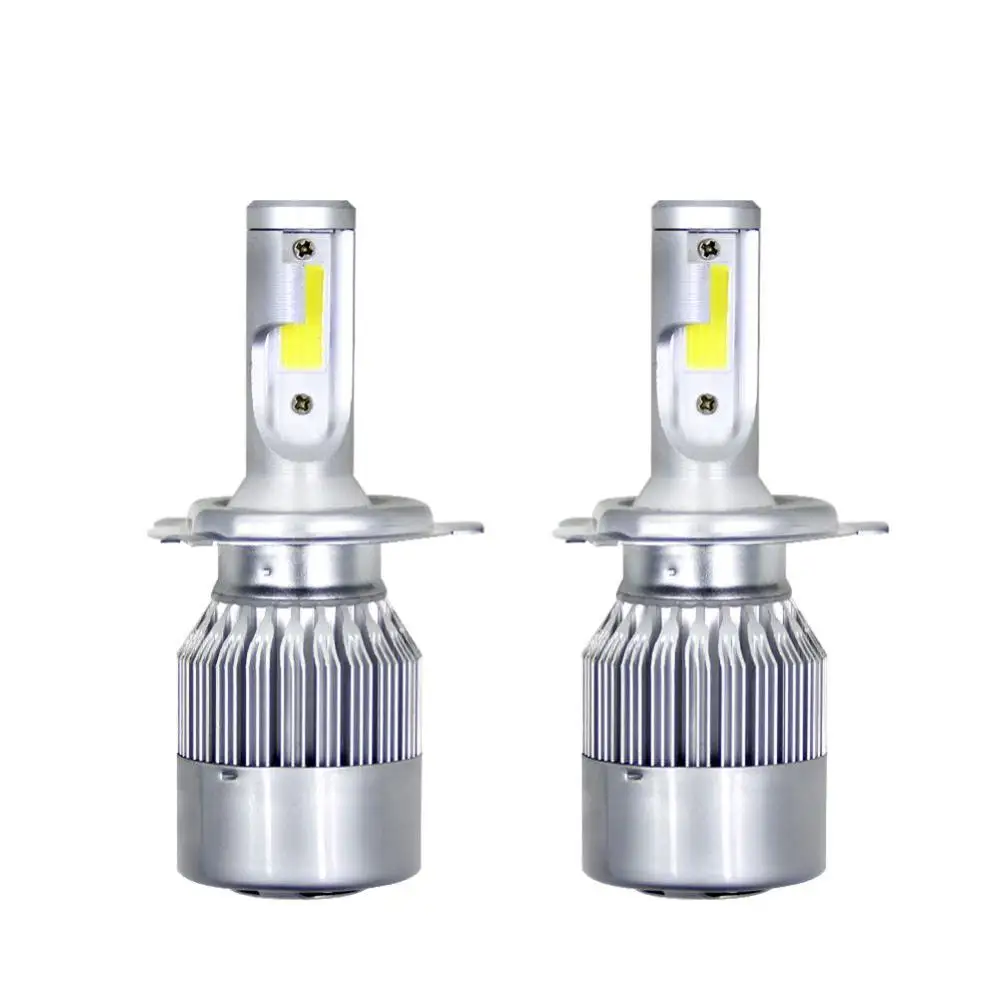 2 шт. светодиодный Автомобильные светодиодные лампы H4/HB2/9003 (C9)|Передние LED-фары для